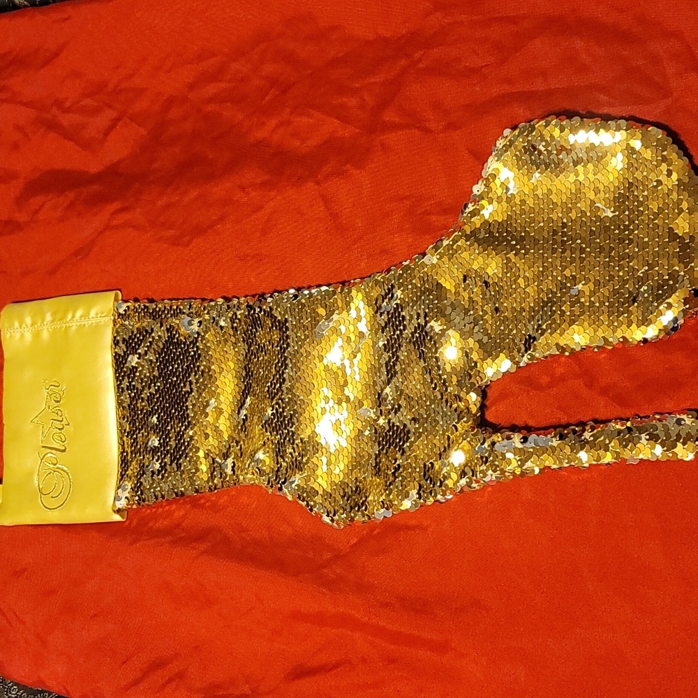 Pleaser high heel Christmas stocking